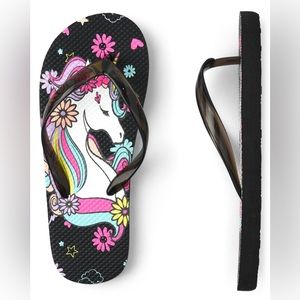 Kid-Girls Unicorn Flip Flop